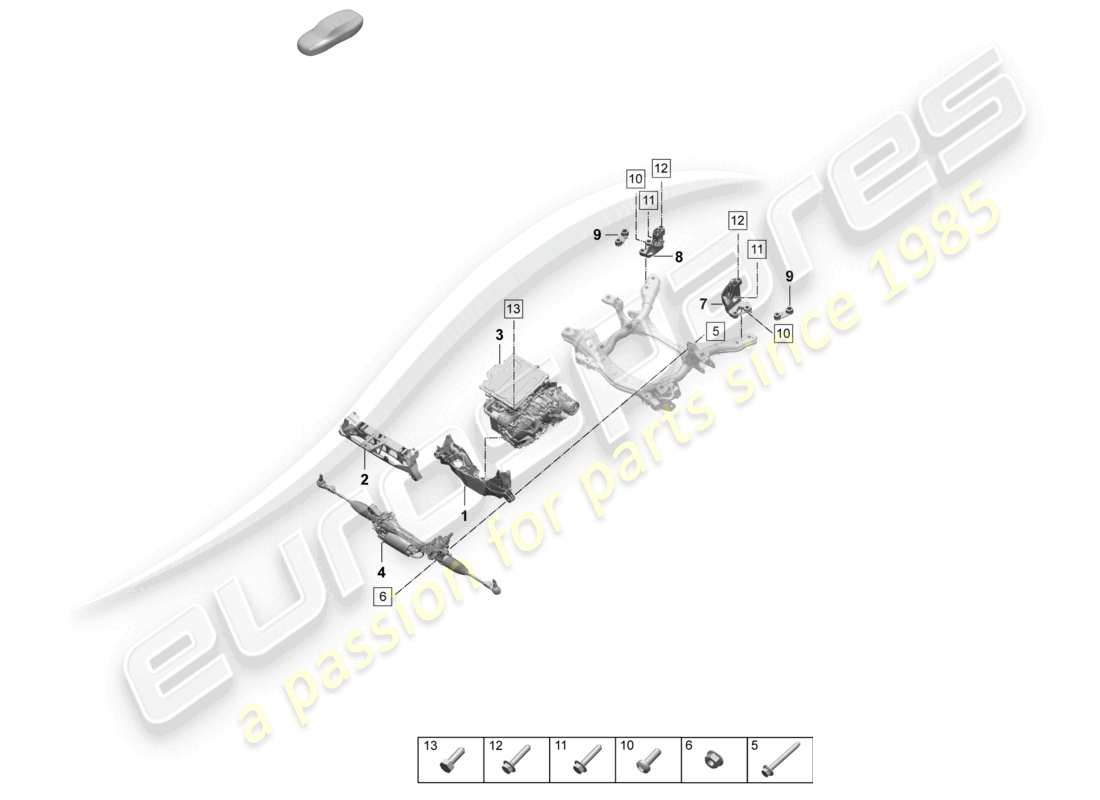 teilediagramm mit der teilenummer paf910491