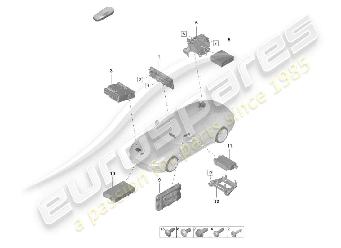 porsche 2024 (panamera 971-2) zentralrechner display mikrofon multimedia interface chipkartenleser für mautsystem verstärker mobile d - mj 2022>> ersatzteilzeichnung