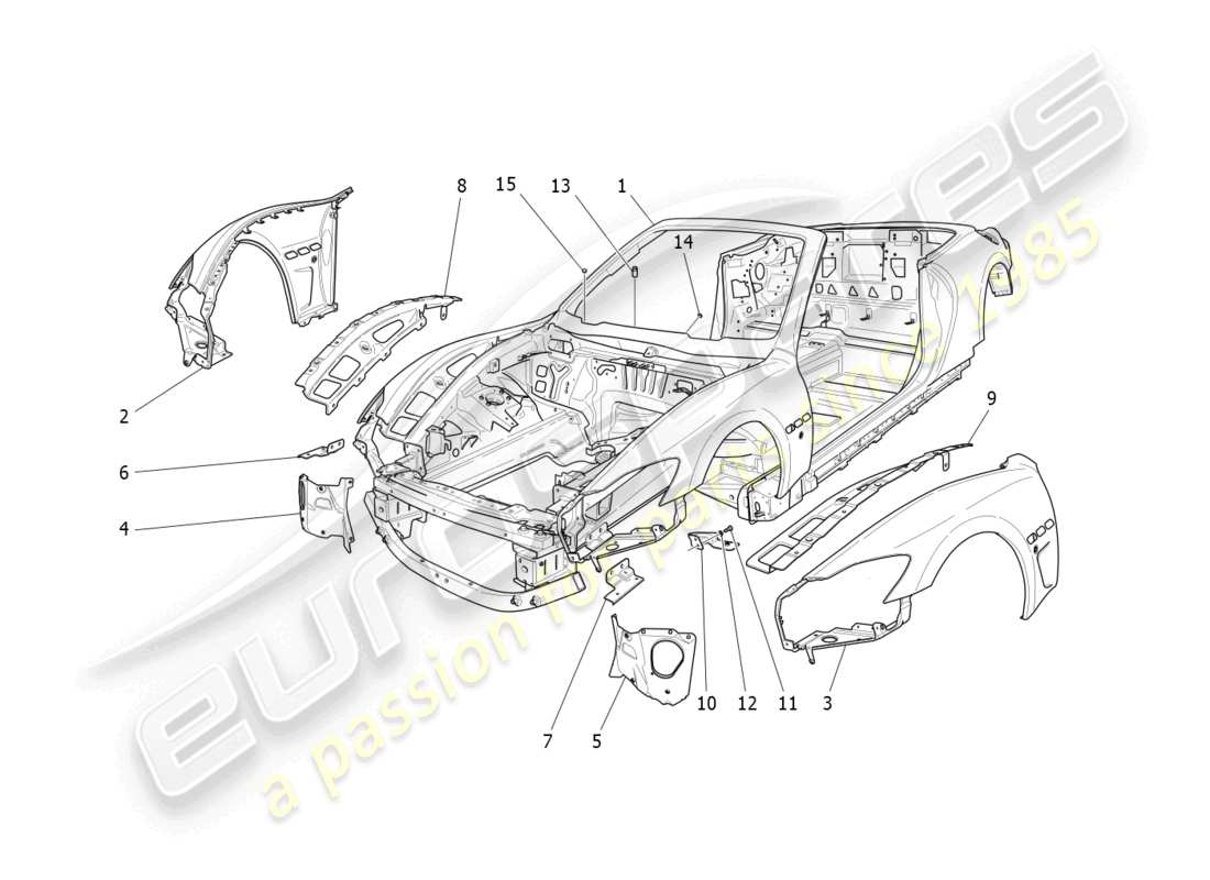 teilediagramm mit der teilenummer 980145503