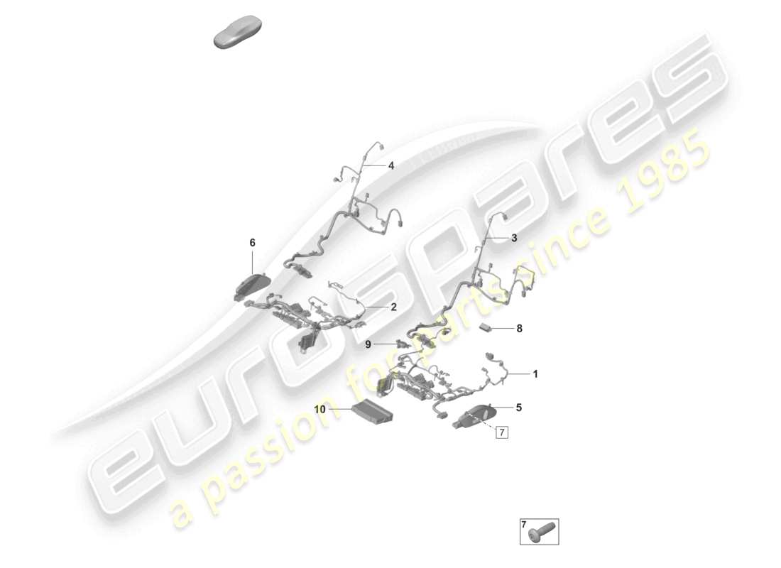 teilediagramm mit der teilenummer pad959760