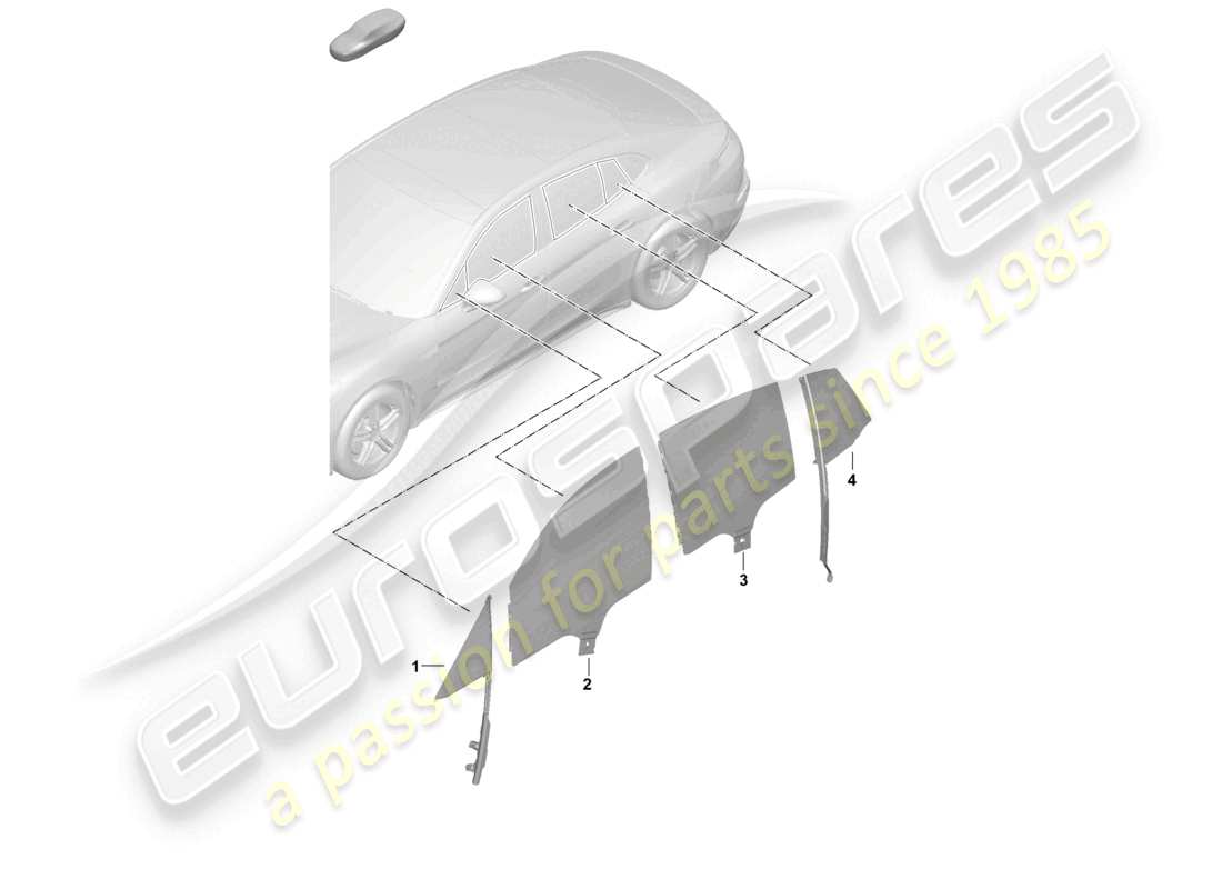 teilediagramm mit der teilenummer 971845026aq
