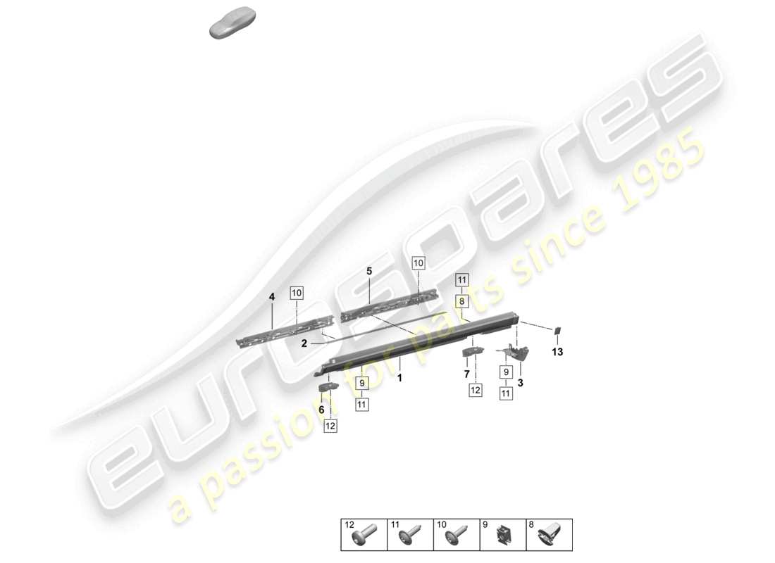 teilediagramm mit der teilenummer 95c 853 195 b