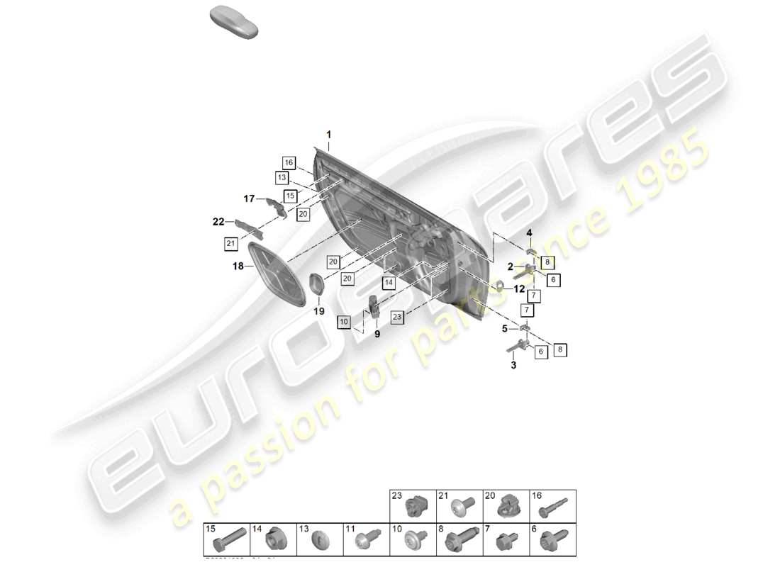 teilediagramm mit der teilenummer 992831052hygrv