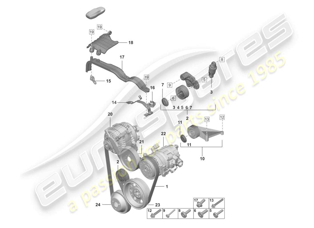 teilediagramm mit der teilenummer 0pb145529a