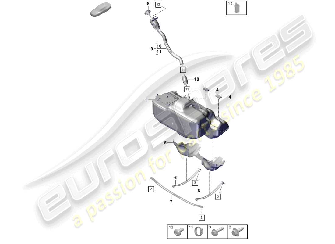 teilediagramm mit der teilenummer 992201975