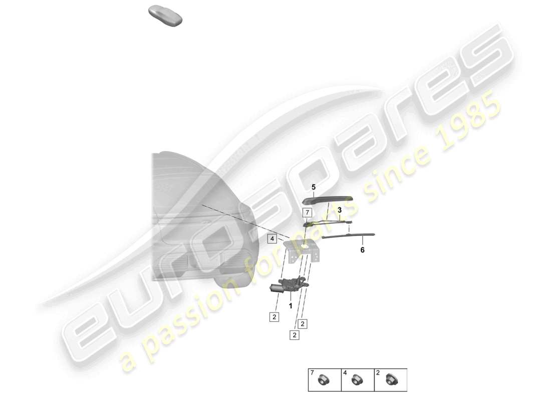 teilediagramm mit der teilenummer 95c955435