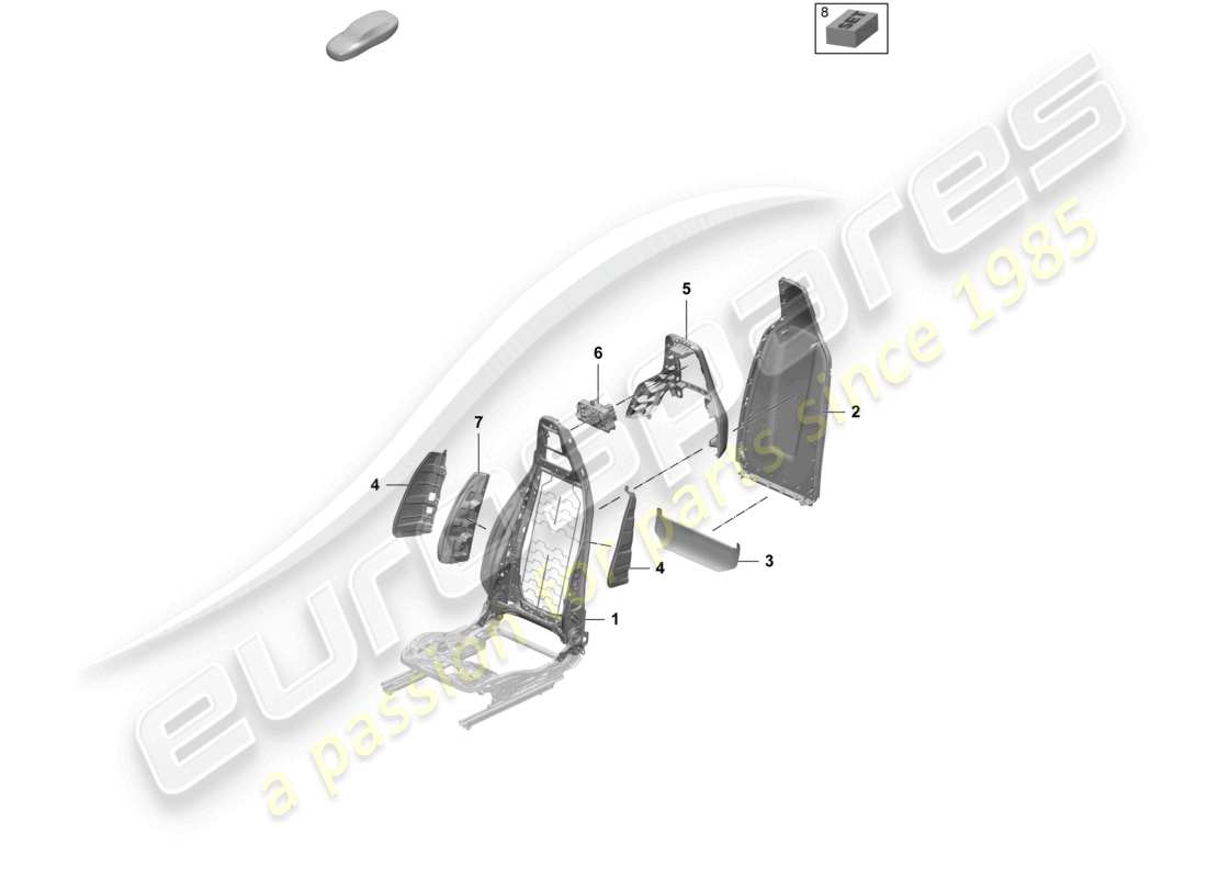 teilediagramm mit der teilenummer 95c882354a