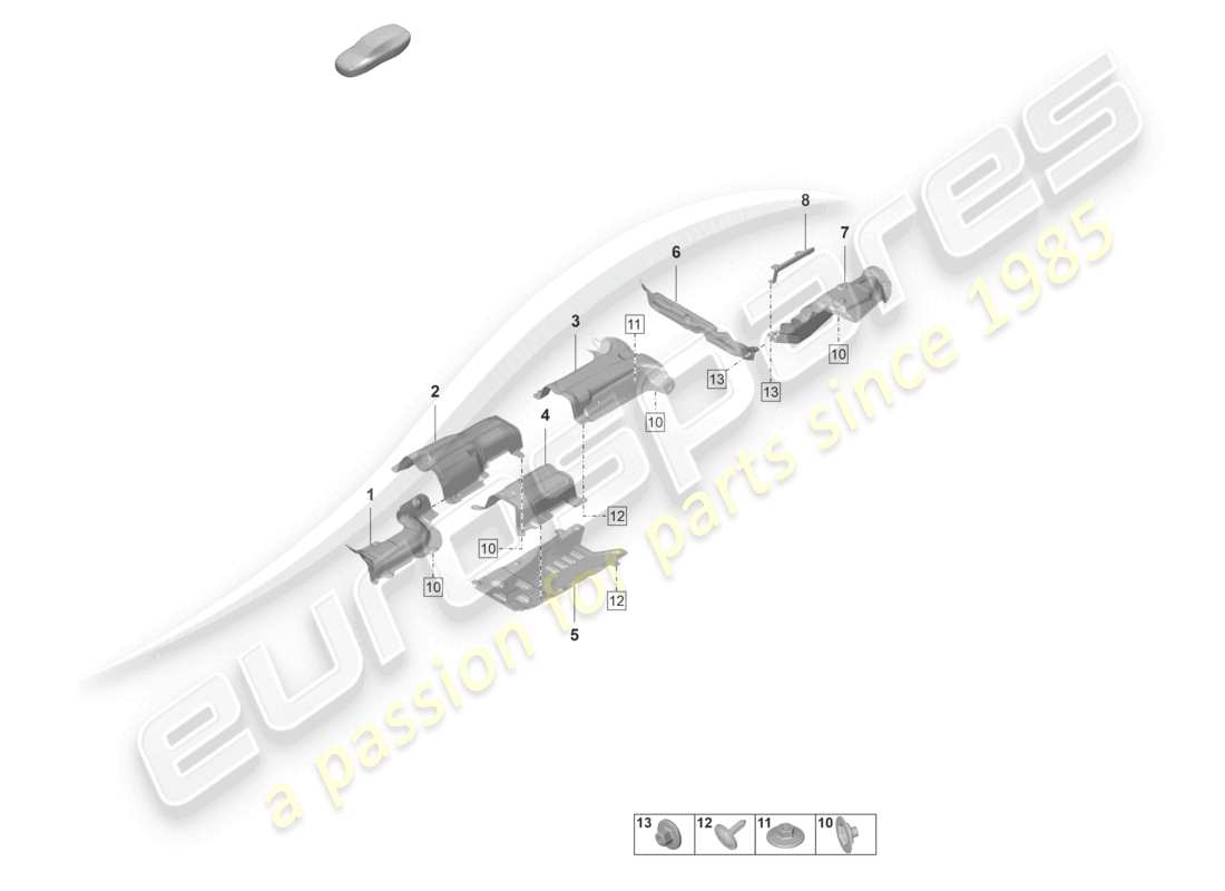 teilediagramm mit der teilenummer 971804170e
