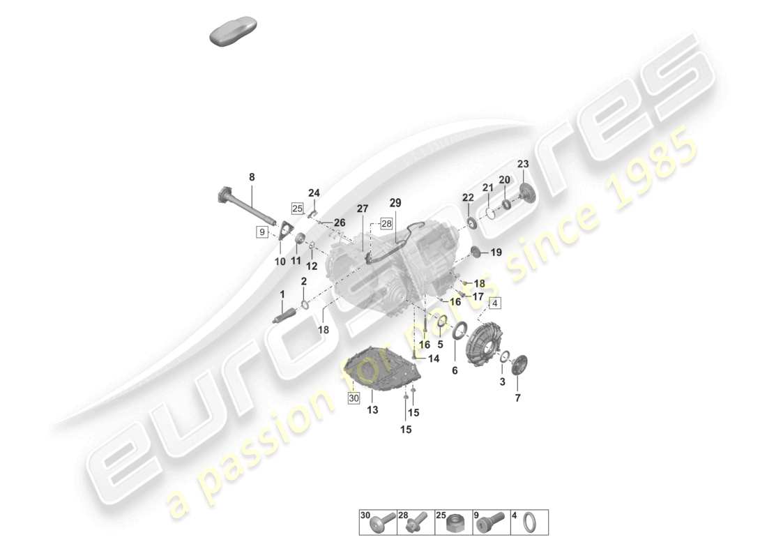 teilediagramm mit der teilenummer 992307309