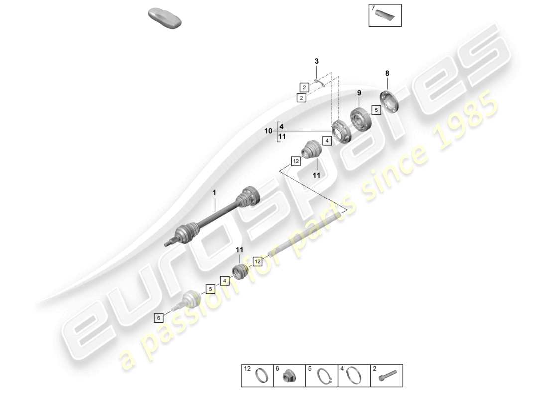 teilediagramm mit der teilenummer 9gt501517
