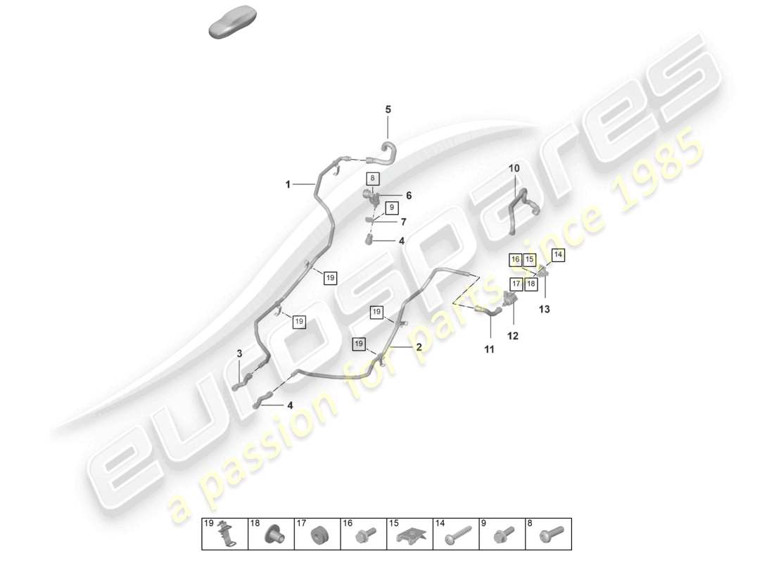 teilediagramm mit der teilenummer 992121093b
