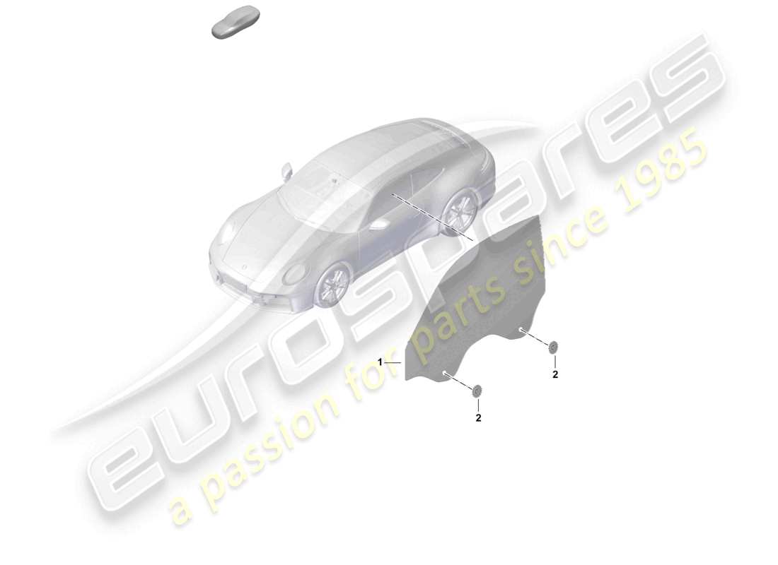 teilediagramm mit der teilenummer 992845020f