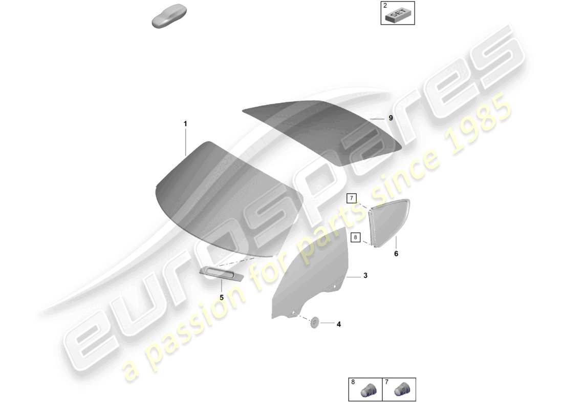 teilediagramm mit der teilenummer 98154591103