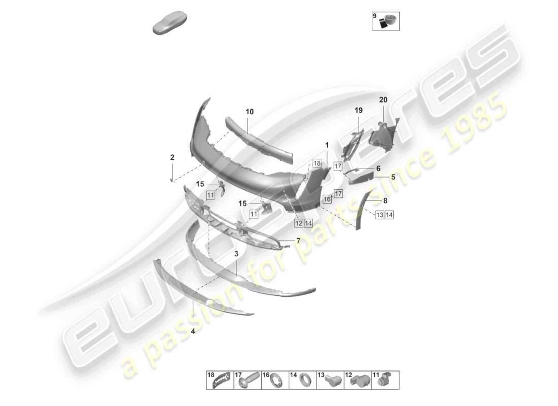 teilediagramm mit der teilenummer 9j0807819c g2x