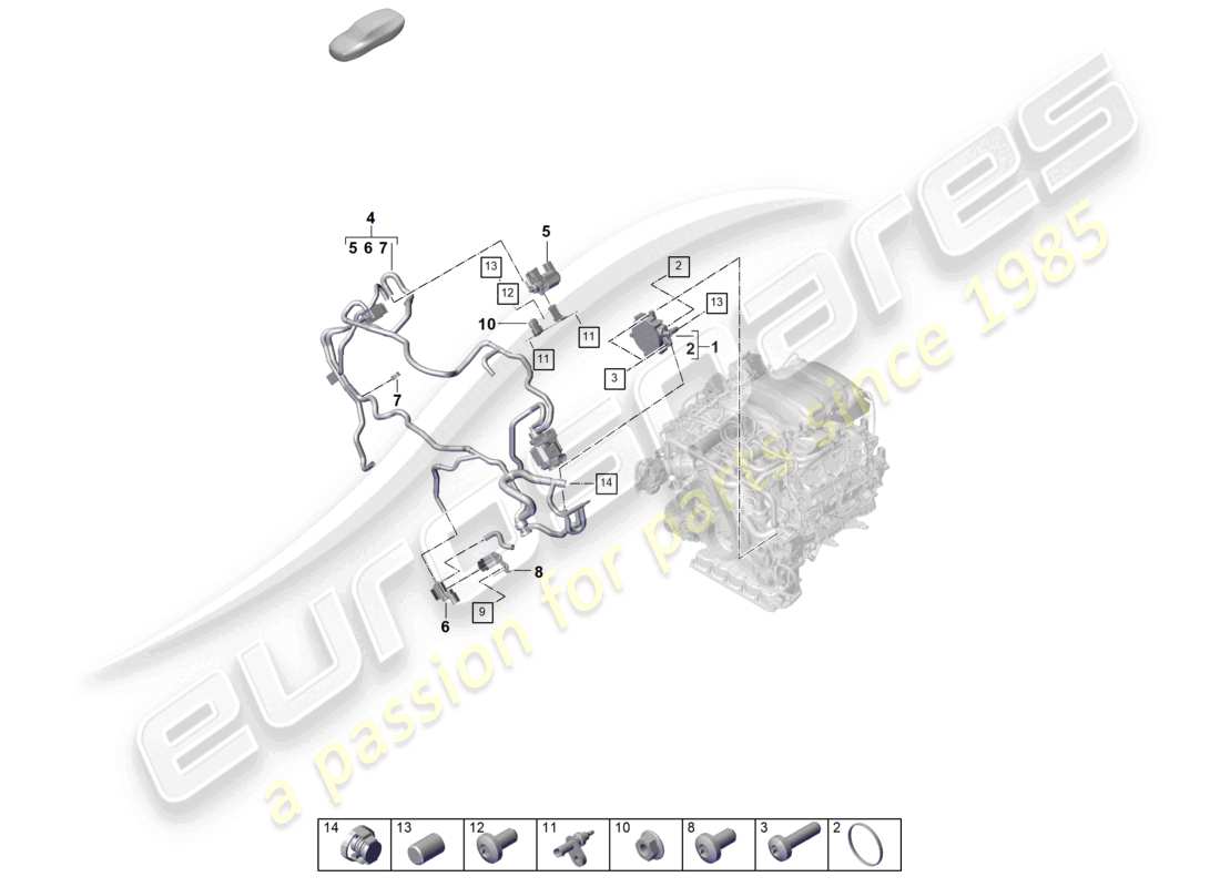 teilediagramm mit der teilenummer pab906283