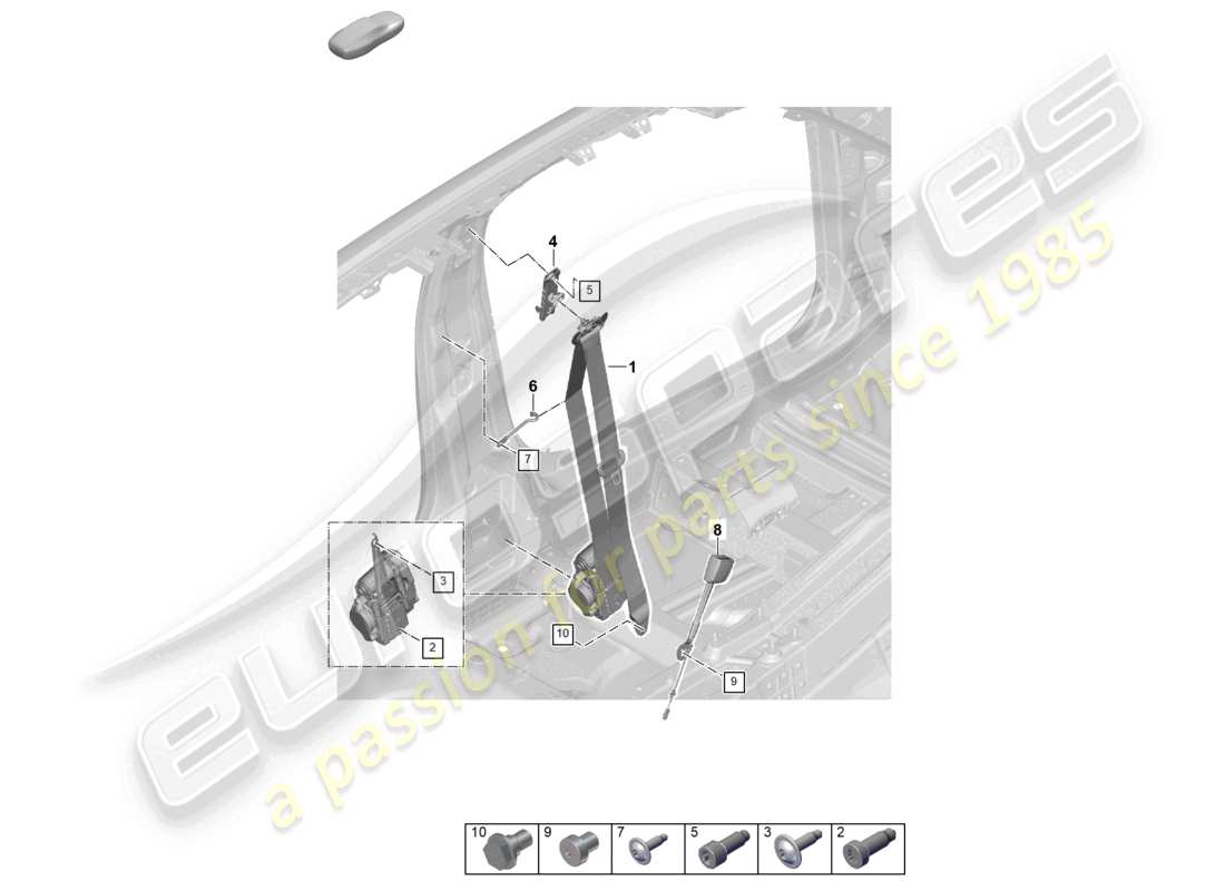 teilediagramm mit der teilenummer 9a785781900