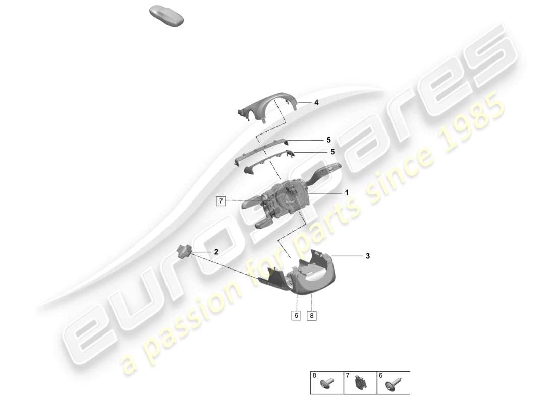 teilediagramm mit der teilenummer 95c953501dkhuo