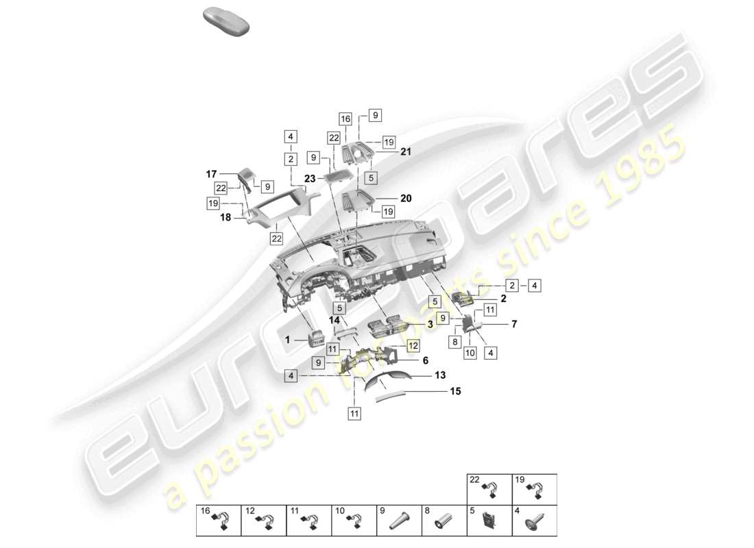 teilediagramm mit der teilenummer paf008427