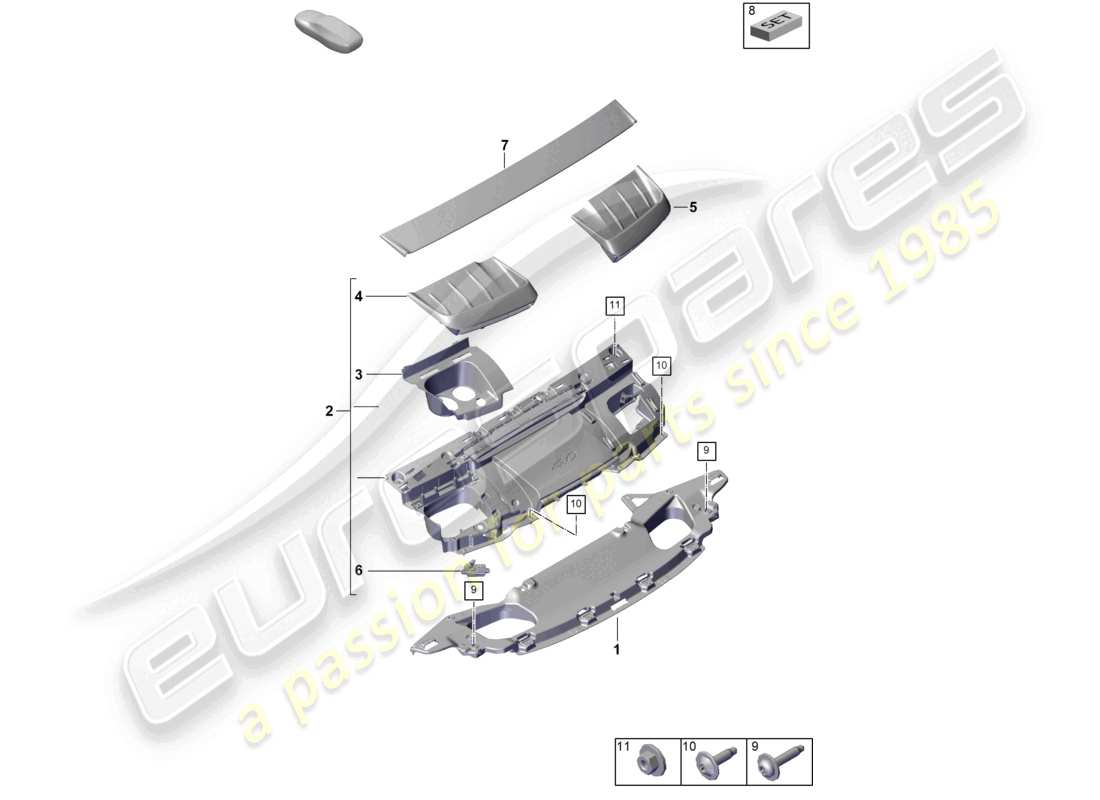 teilediagramm mit der teilenummer 9gt827203d