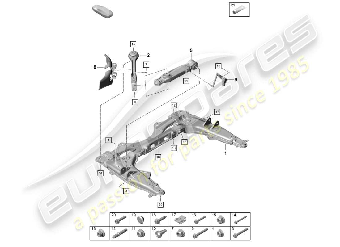teilediagramm mit der teilenummer 9gt407147b