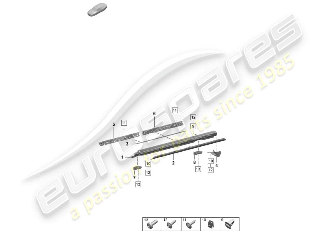teilediagramm mit der teilenummer 95c853858b ok1