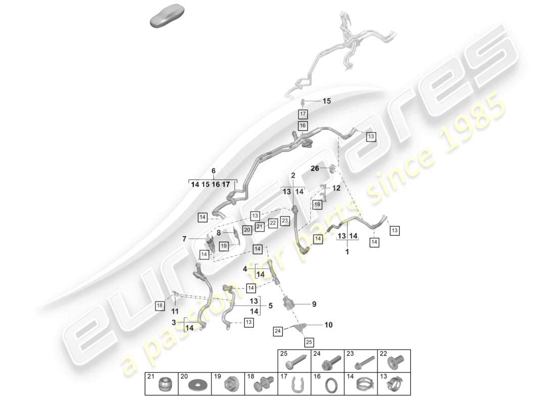 teilediagramm mit der teilenummer pae819452