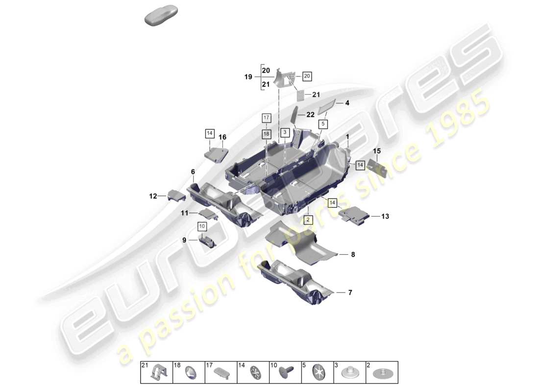 teilediagramm mit der teilenummer 992863007g or5