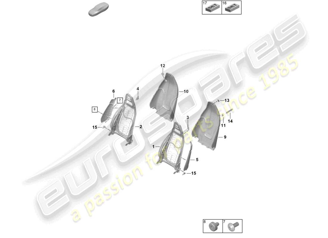 teilediagramm mit der teilenummer 992881972b a11