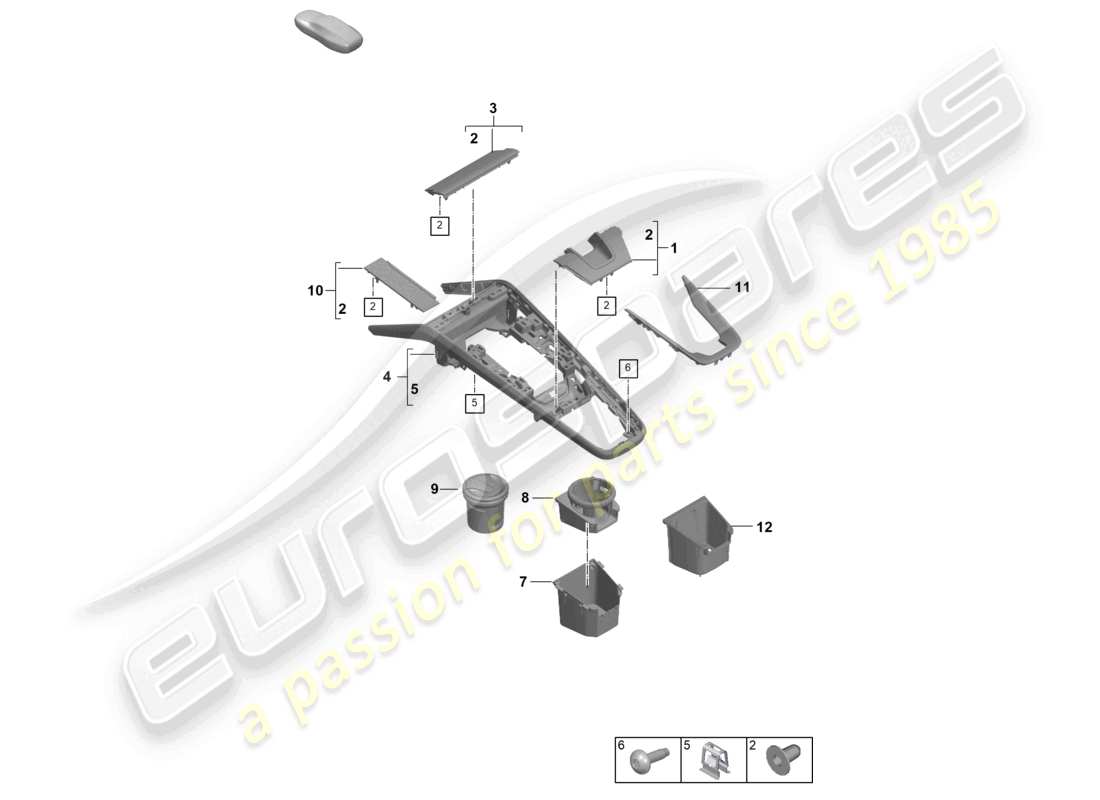 teilediagramm mit der teilenummer 992853098f ci0