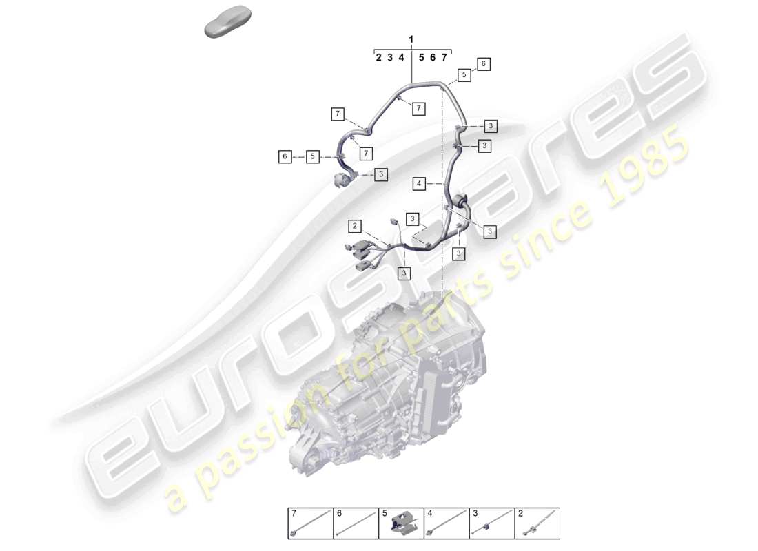 teilediagramm mit der teilenummer 992971661a