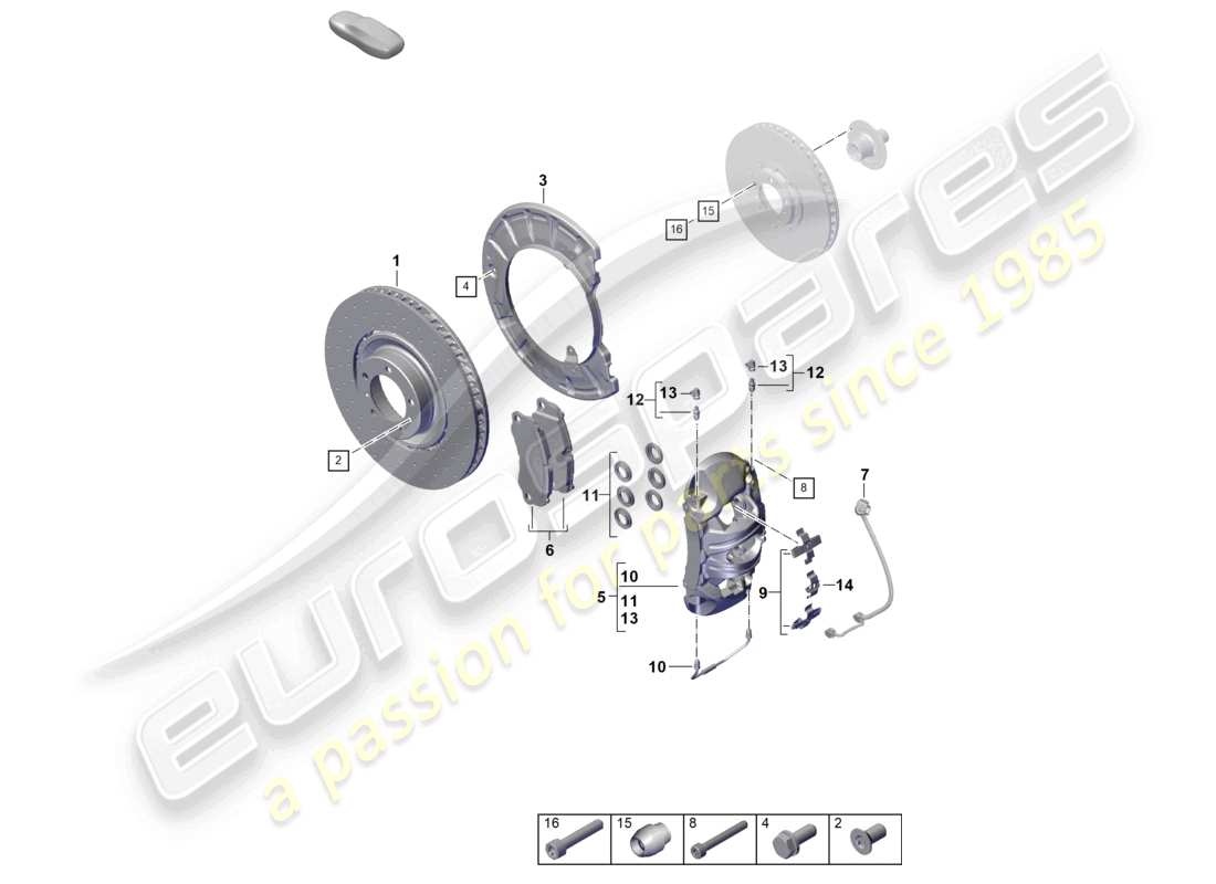teilediagramm mit der teilenummer 992615123ar