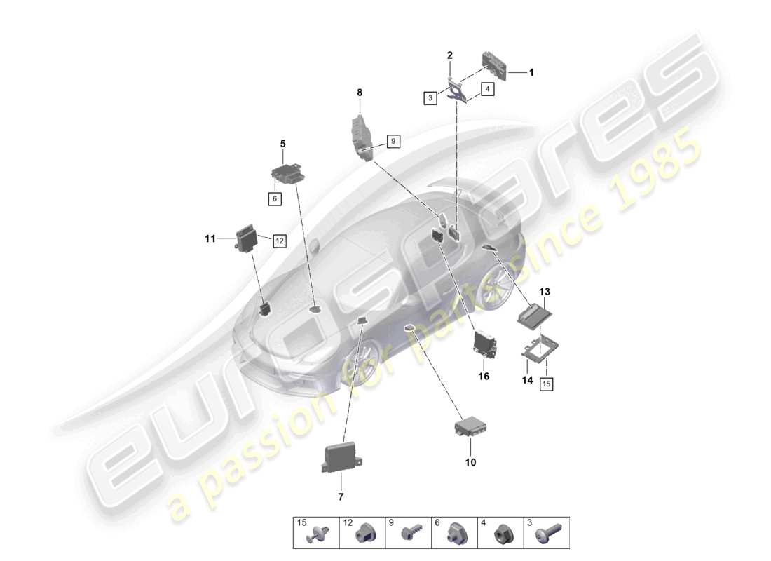 teilediagramm mit der teilenummer 99161802504