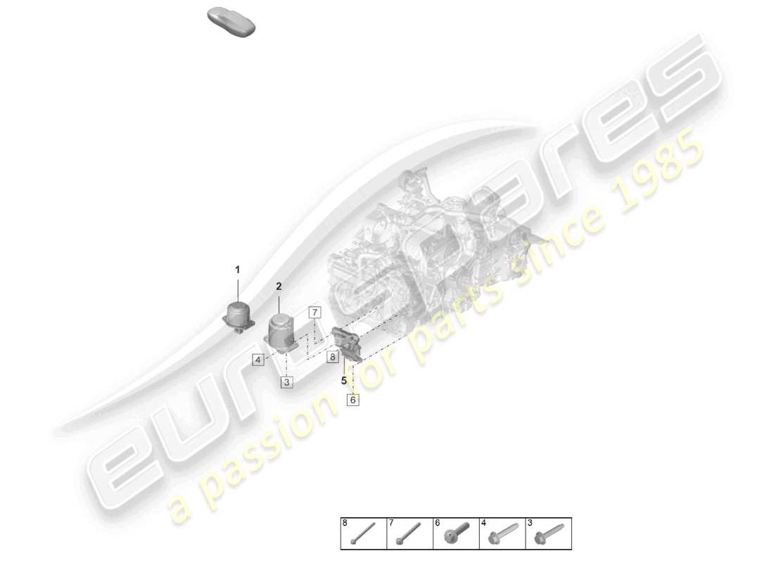 teilediagramm mit der teilenummer paf008684