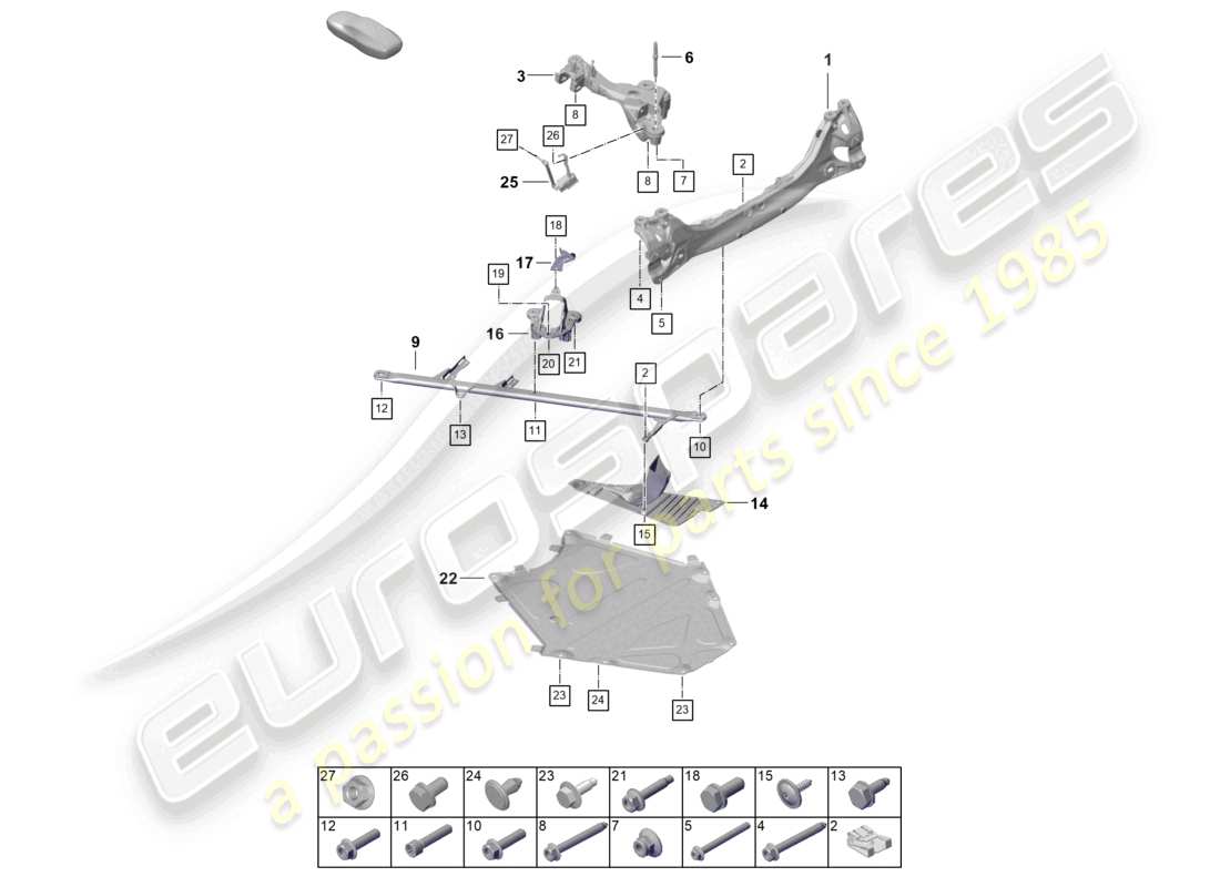 teilediagramm mit der teilenummer 992616571b