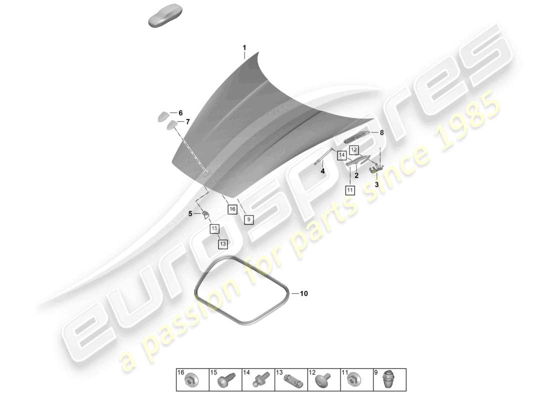 teilediagramm mit der teilenummer 992823359a