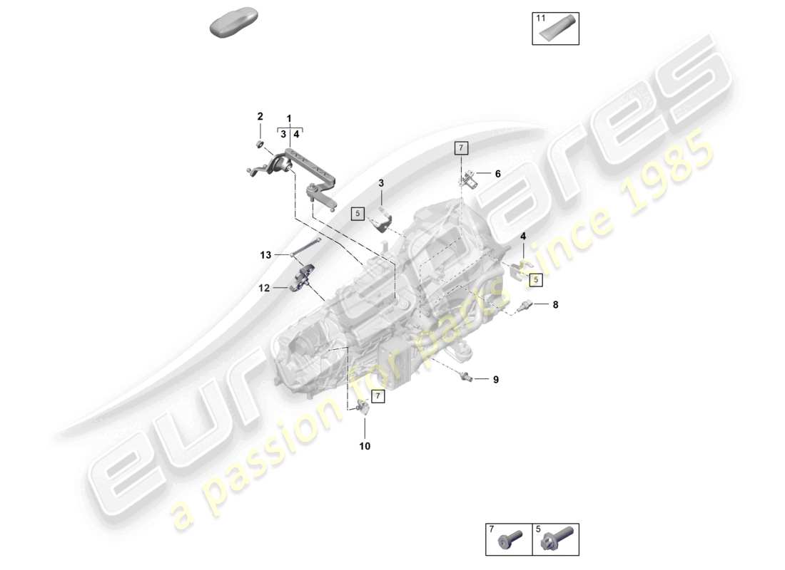teilediagramm mit der teilenummer 982711004b