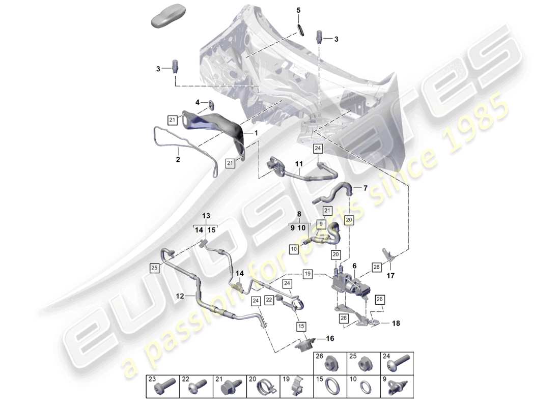 teilediagramm mit der teilenummer paf00537100