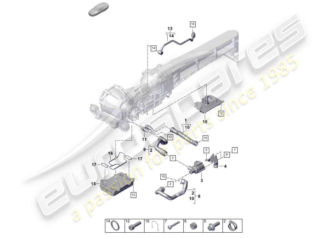 teilediagramm mit der teilenummer 992121102a
