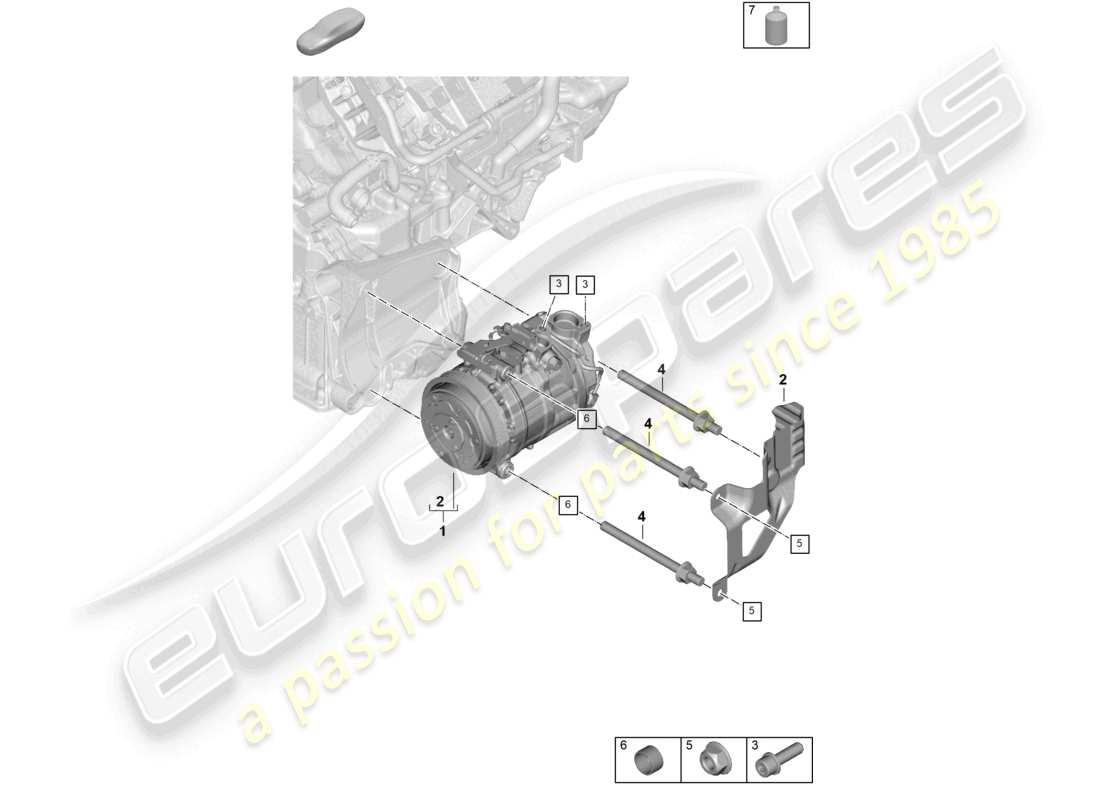 teilediagramm mit der teilenummer pab81680300