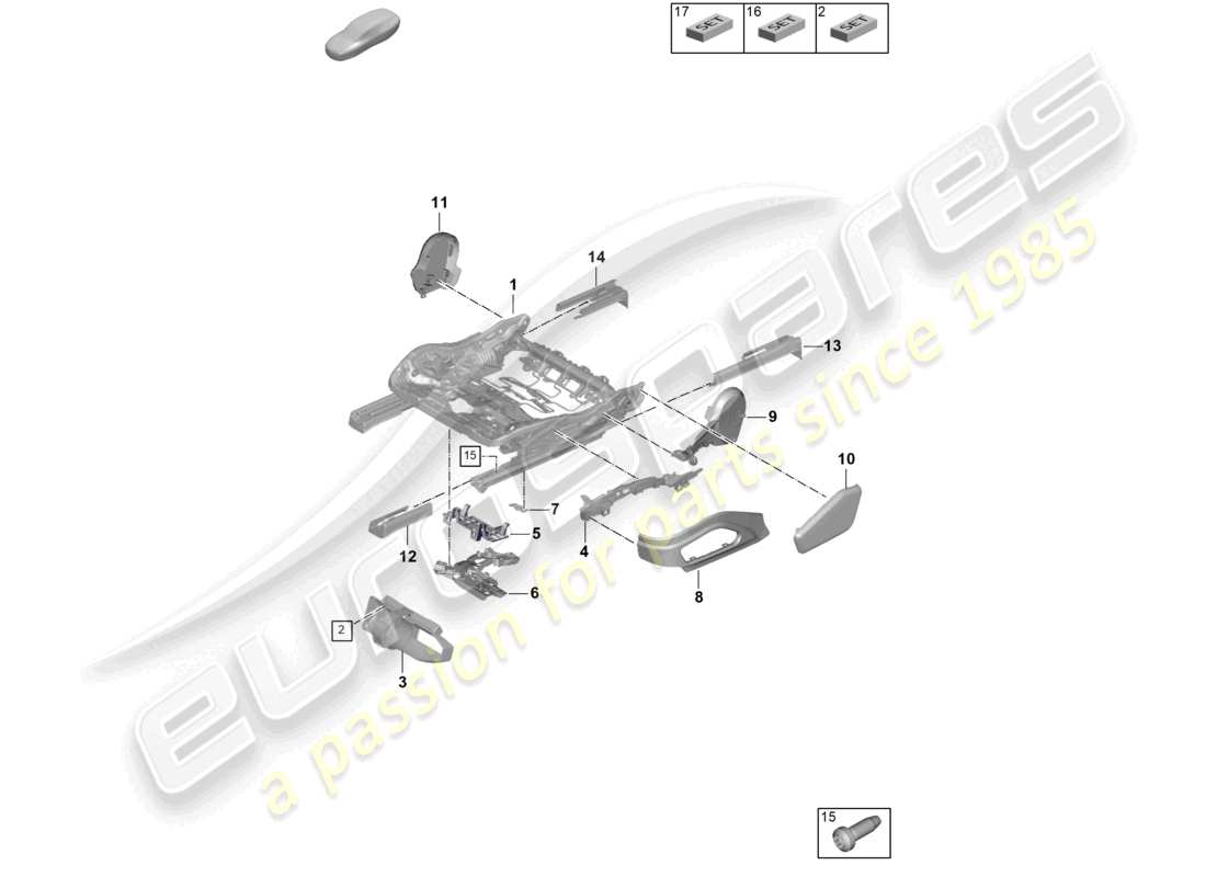 teilediagramm mit der teilenummer 971881145a