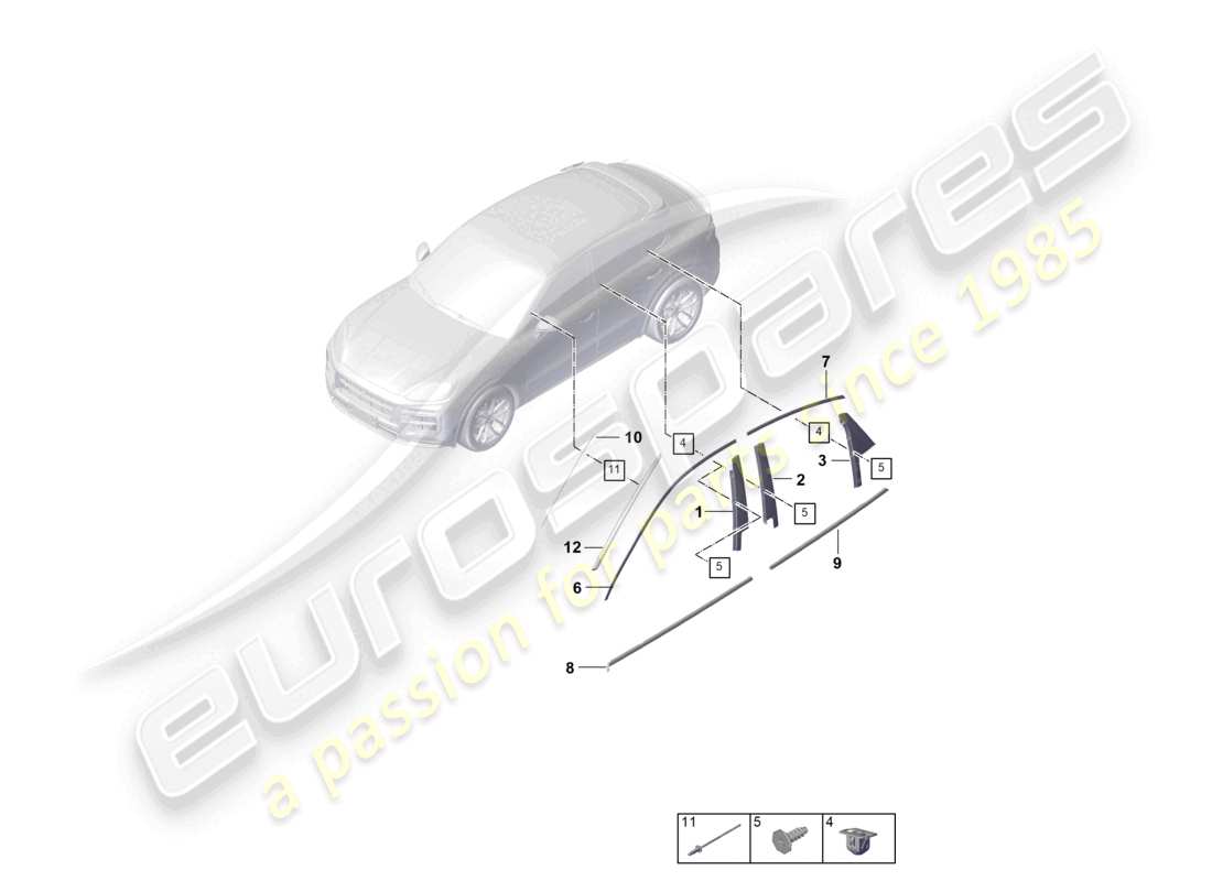 teilediagramm mit der teilenummer 9y3837475f i44