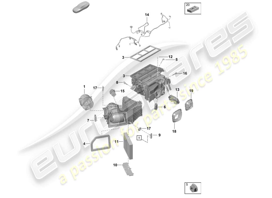 teilediagramm mit der teilenummer 98157391410