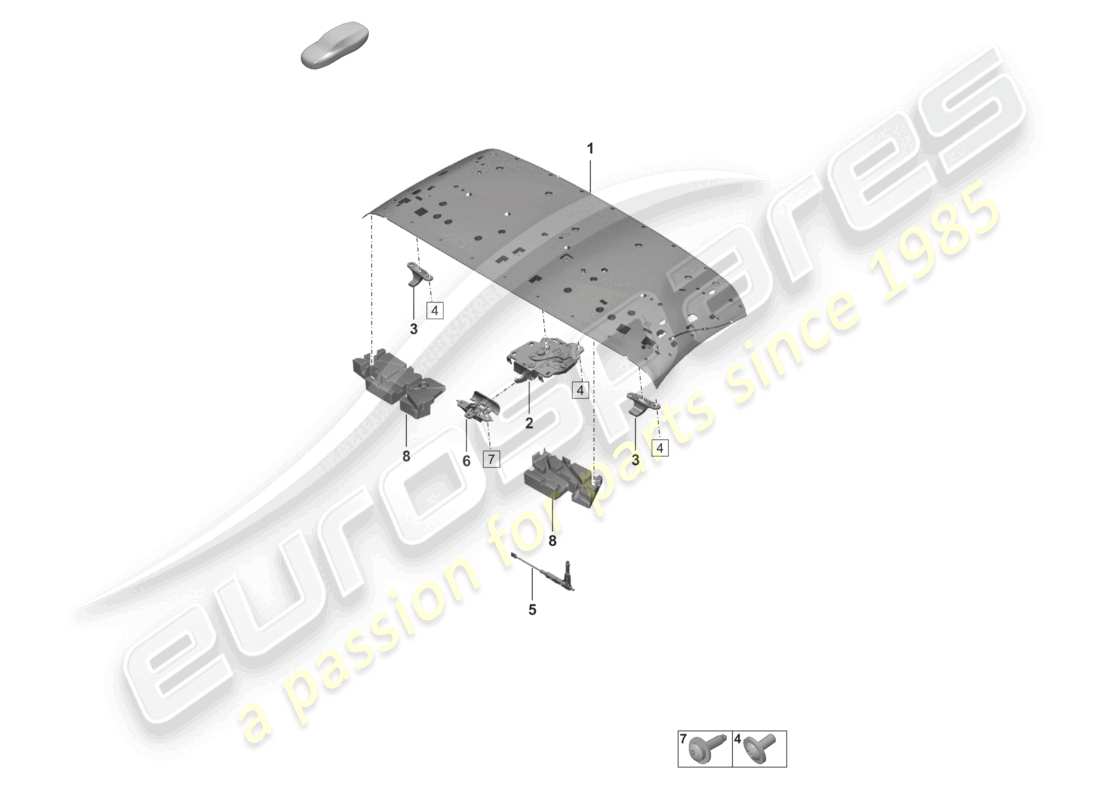teilediagramm mit der teilenummer 9p1898526b