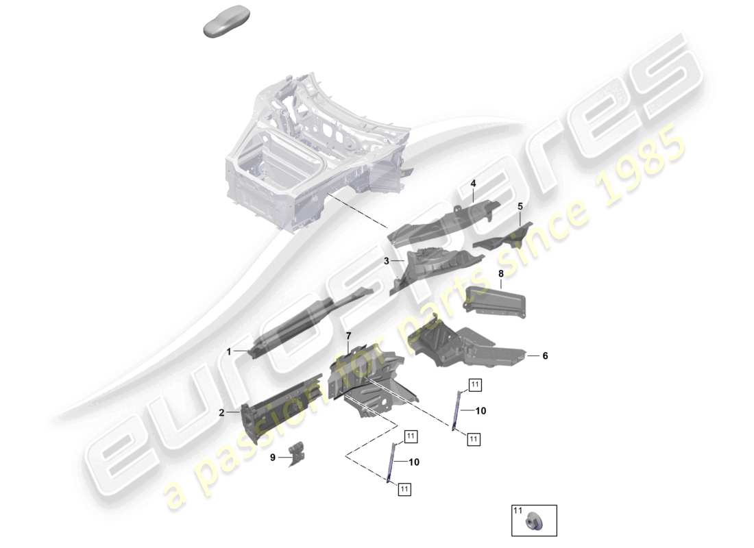 teilediagramm mit teilenummer 992805115 ygrv