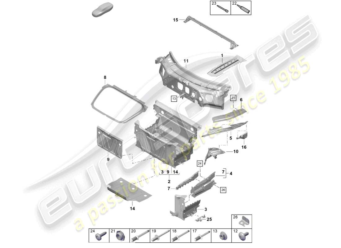 teilediagramm mit der teilenummer 99150147801grv