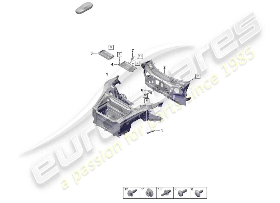 teilediagramm mit teilenummer 992805023 ygrv