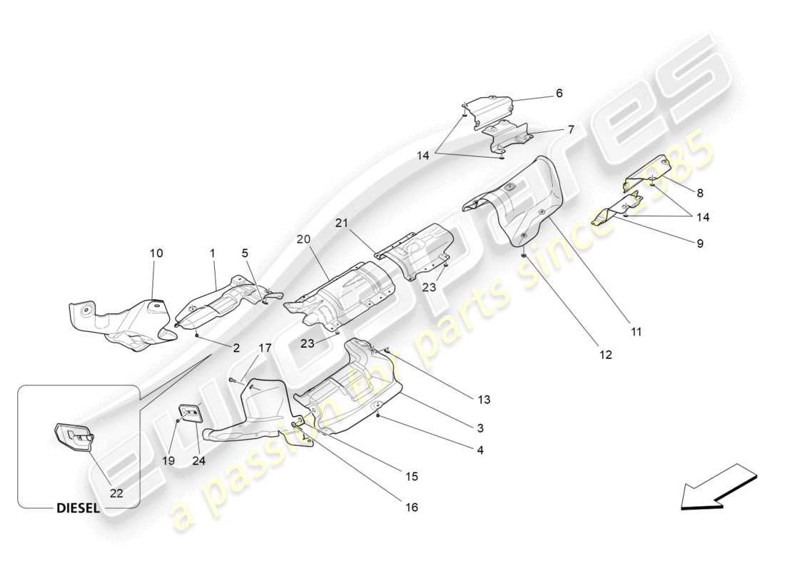 teilediagramm mit der teilenummer 670004542