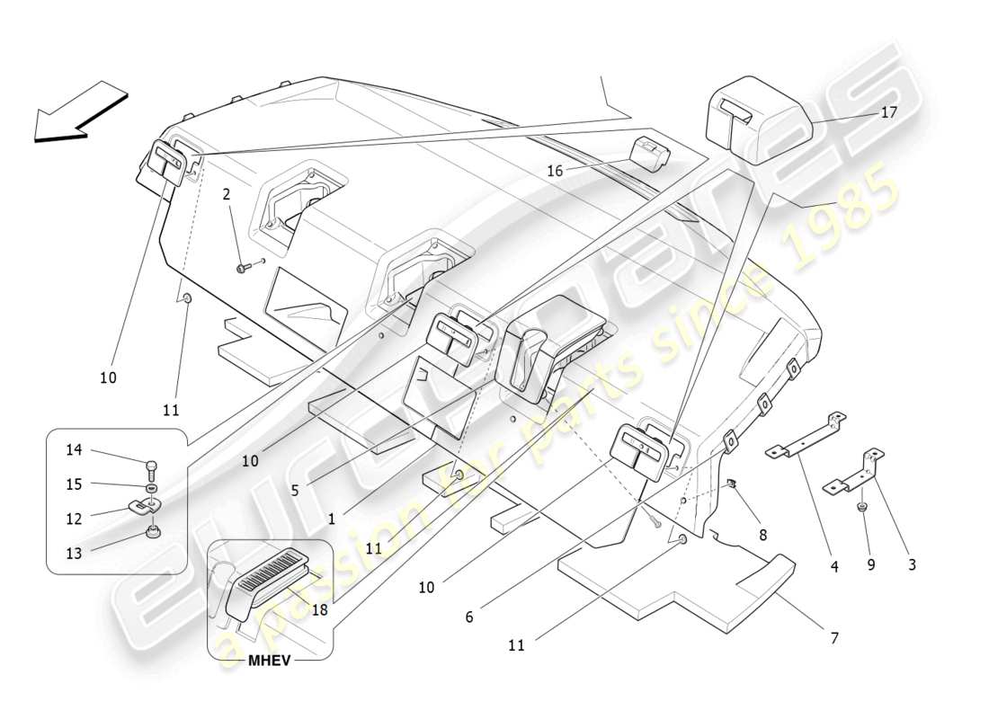 teilediagramm mit der teilenummer 670009677