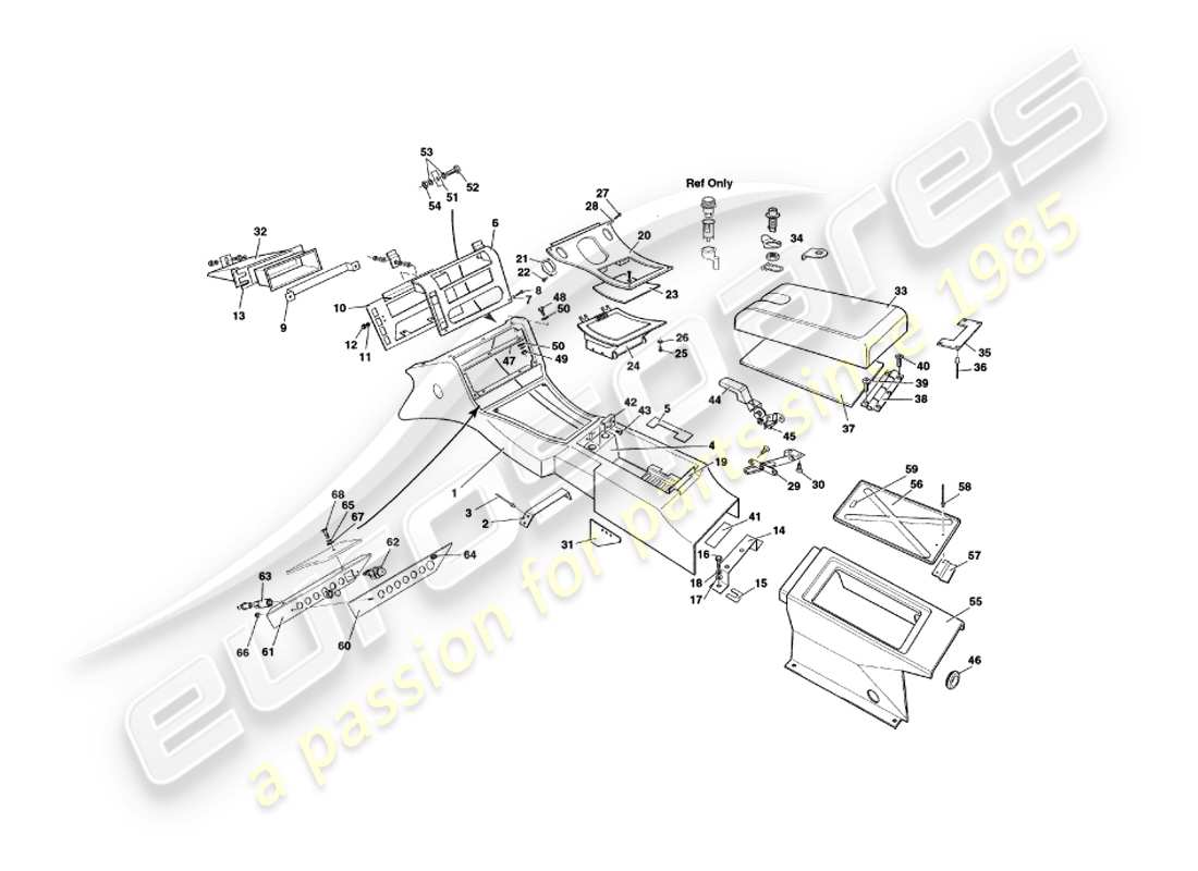 teilediagramm mit der teilenummer 83-61827