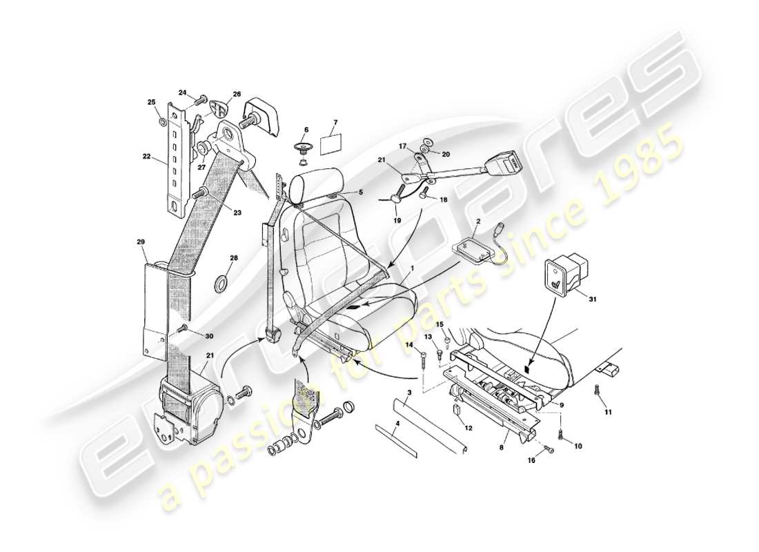 teilediagramm mit der teilenummer 37-52391
